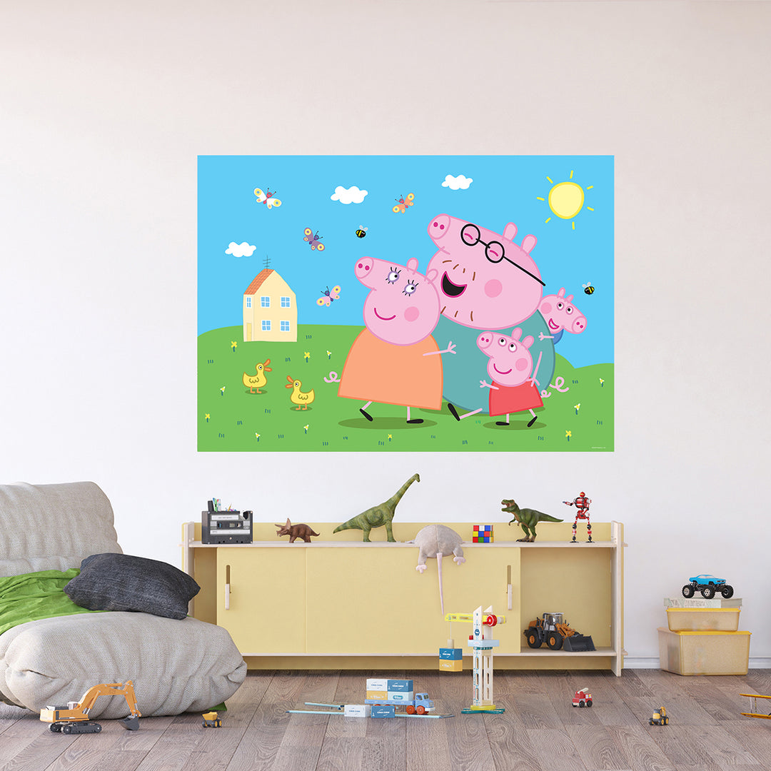 Дестки Фототапет Дисни 155/110 см Прасето Пепа