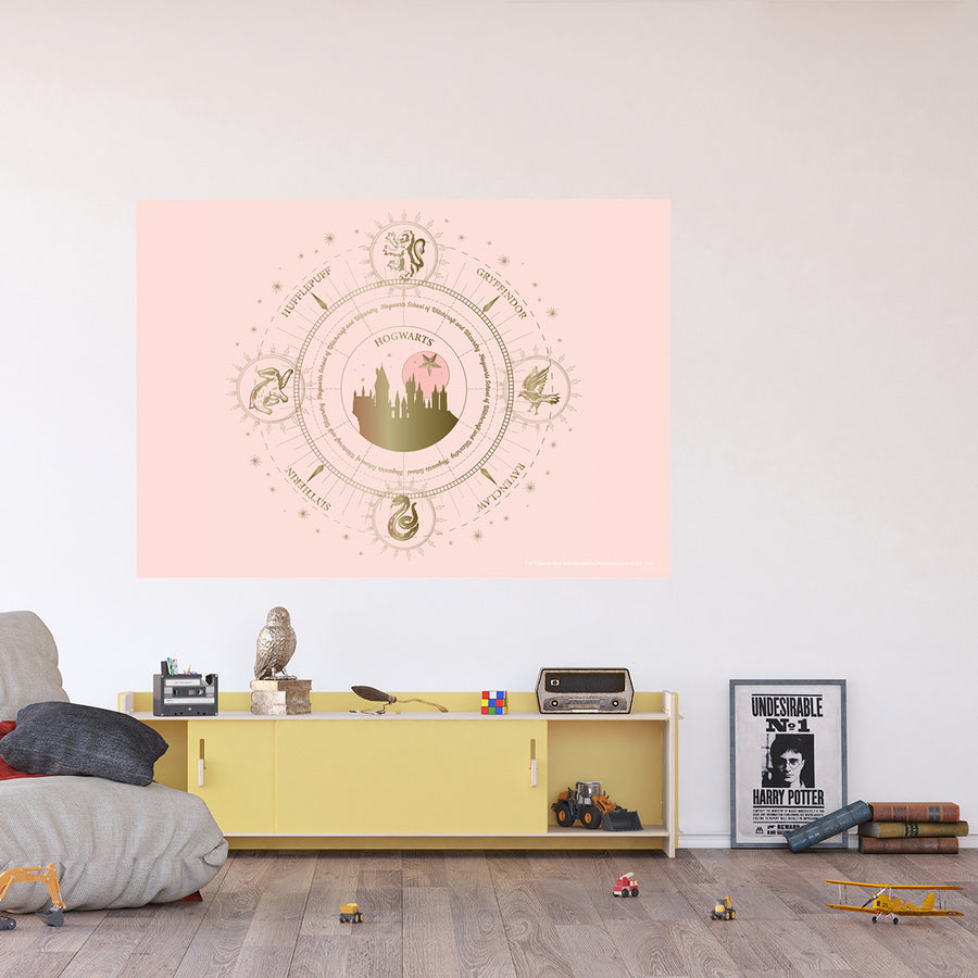 Дестки Фототапет Дисни 155/110 см Хари Потър домове