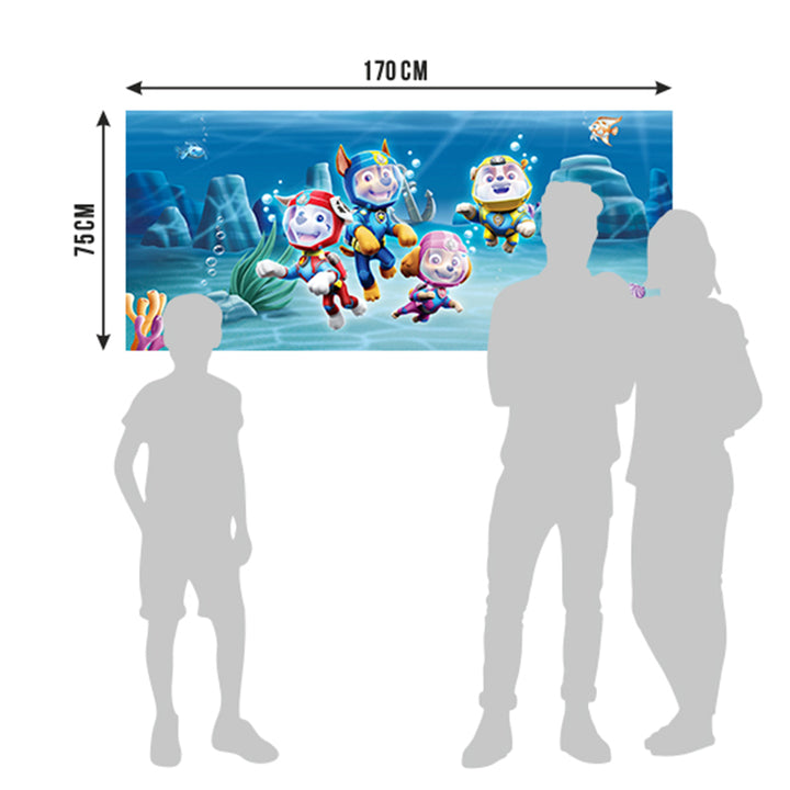 Дестки Фототапет Дисни 170/75 см Пес Патрул в океана