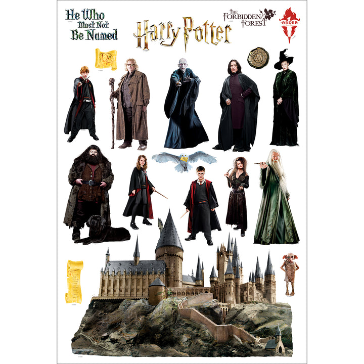 Дестки Стикер Дисни 42.5/65 см Хари Потър Хогуортс