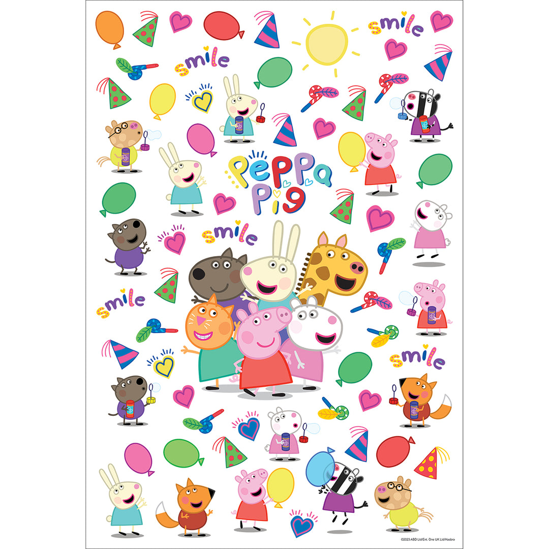 Дестки Стикер Дисни 42.5/65 см Прасето Пепа и приятели