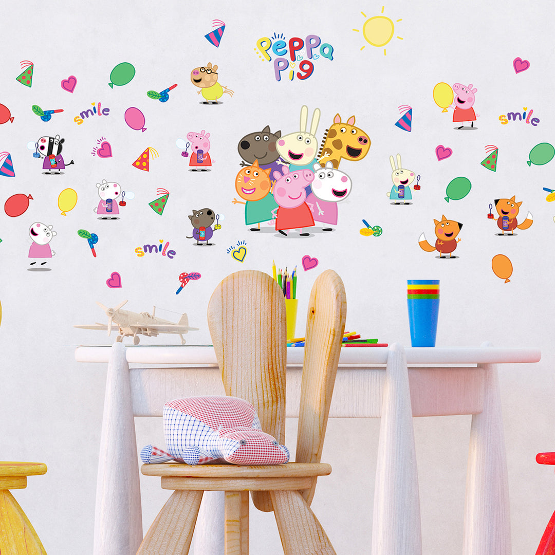 Дестки Стикер Дисни 42.5/65 см Прасето Пепа и приятели