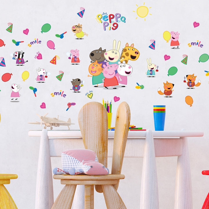 Дестки Стикер Дисни 42.5/65 см Прасето Пепа и приятели