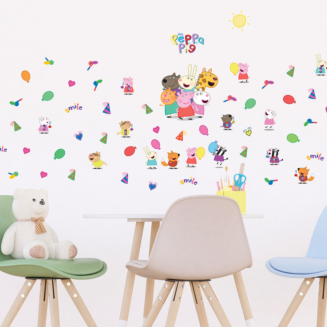 Дестки Стикер Дисни 42.5/65 см Прасето Пепа и приятели
