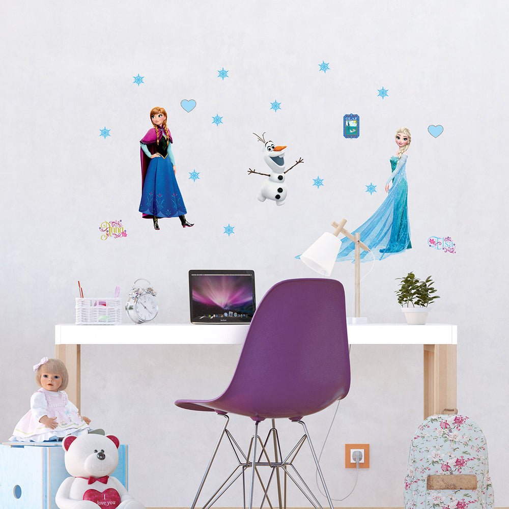 Дестки Стикер Дисни 42.5/65 см Дисни Елза, Ана и Олаф