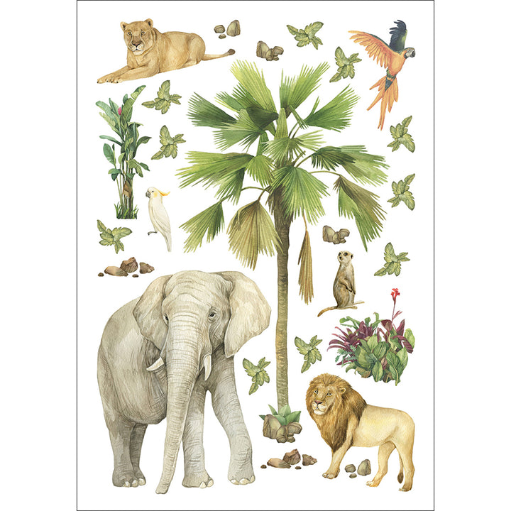 Дестки Стикер Дисни 42.5/65 см Джунгла слон
