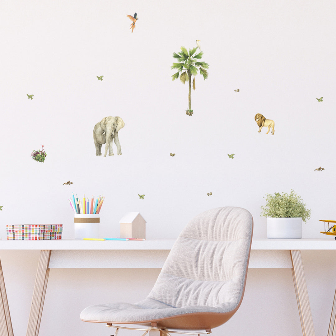 Дестки Стикер Дисни 42.5/65 см Джунгла слон