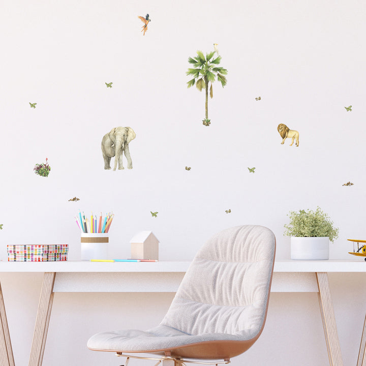 Дестки Стикер Дисни 42.5/65 см Джунгла слон