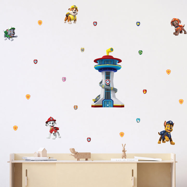 Дестки Стикер Дисни 65/85 см Пес Патрул командна кула
