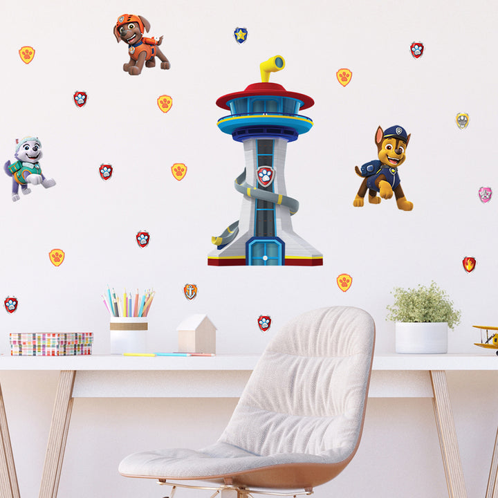 Дестки Стикер Дисни 65/85 см Пес Патрул командна кула