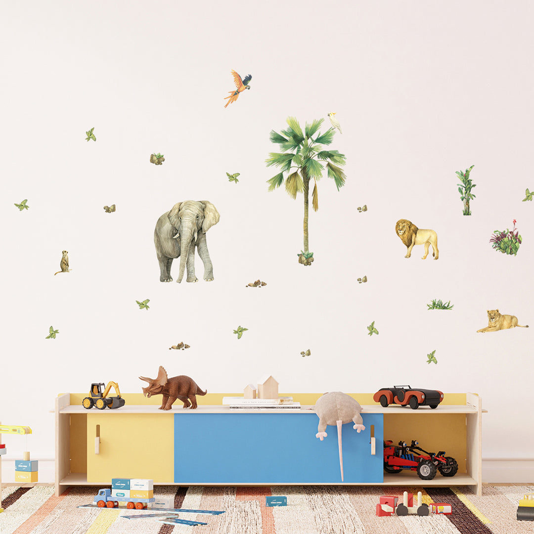 Дестки Стикер Дисни 65/85 см Джунгла слон