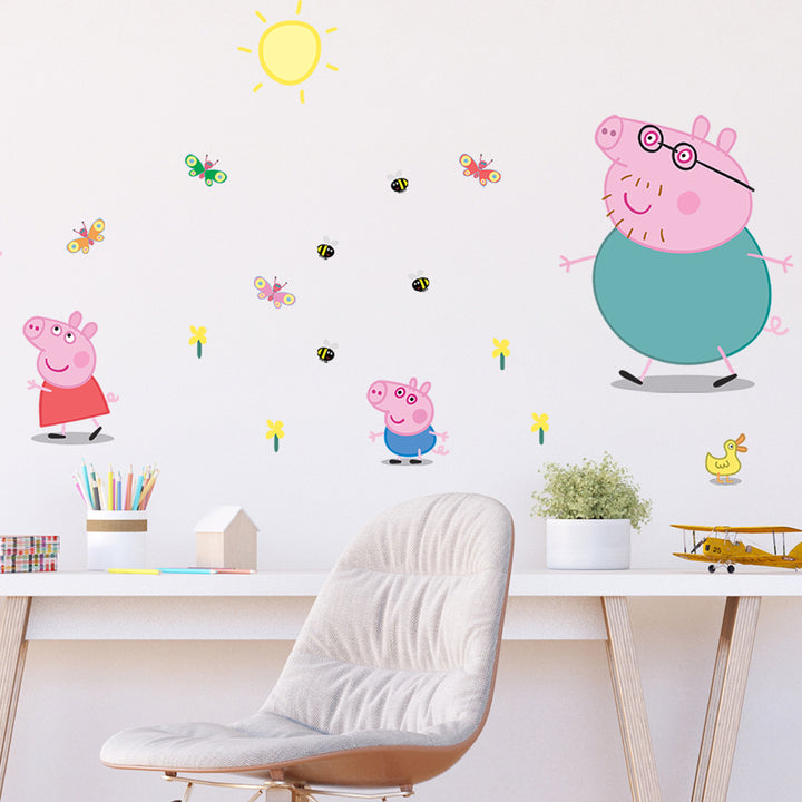 Дестки Стикер Дисни 65/85 см Прасето Пепа