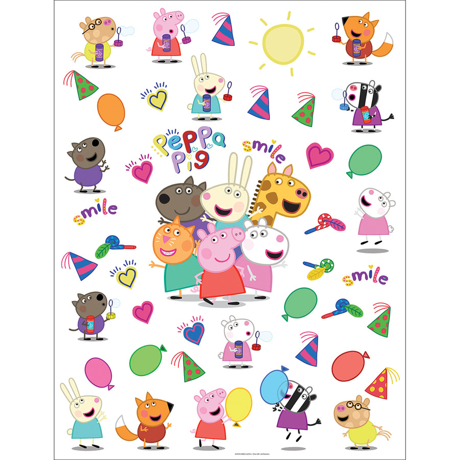 Дестки Стикер Дисни 65/85 см Прасето Пепа и приятели