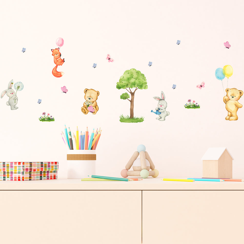 Дестки Стикер Дисни 30/30 см Мечета