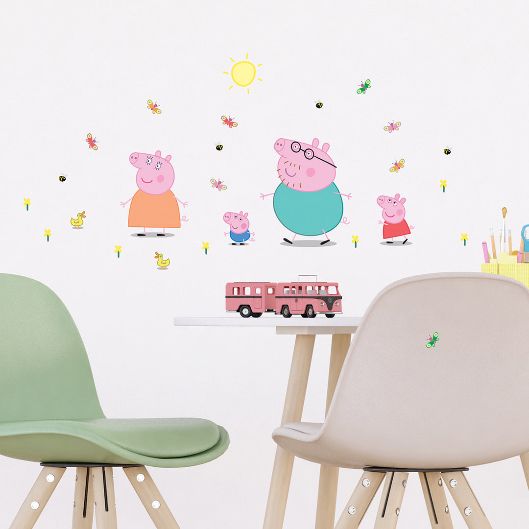 Дестки Стикер Дисни 30/30 см Прасето Пепа