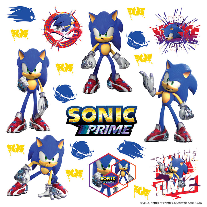 Дестки Стикер Дисни 30/30 см Соник