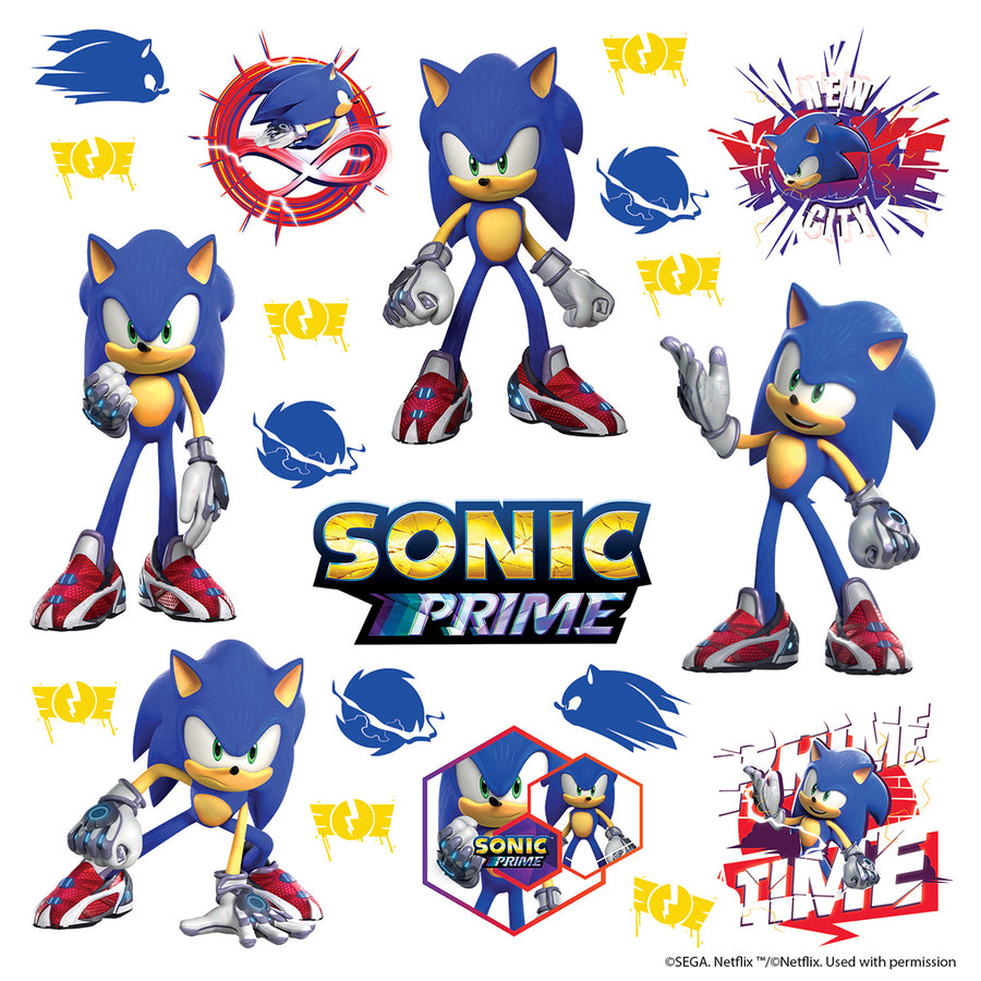 Дестки Стикер Дисни 30/30 см Соник