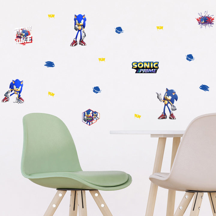 Дестки Стикер Дисни 30/30 см Соник
