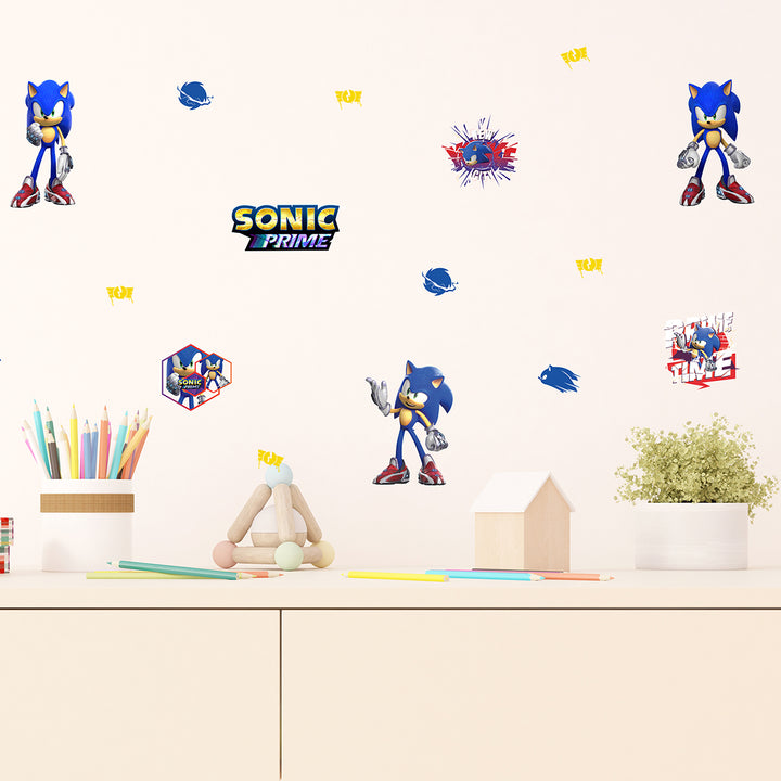 Дестки Стикер Дисни 30/30 см Соник