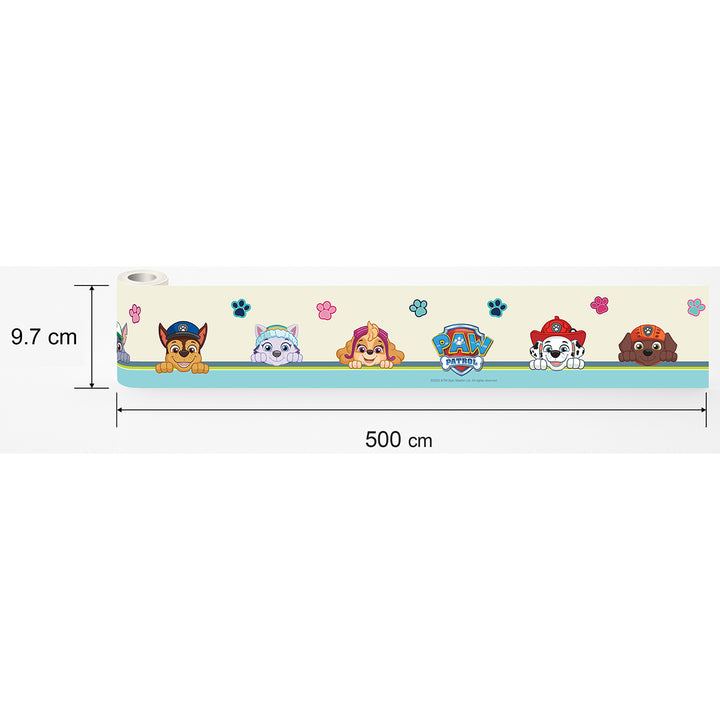 Детски Самозалепващ Фриз Дисни 97/500 см Пес Патрул 3