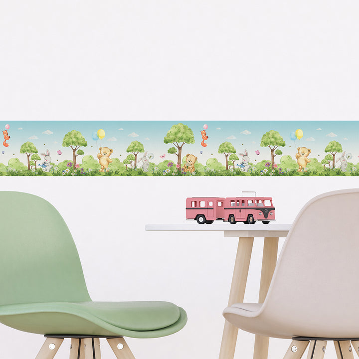 Детски Самозалепващ Фриз Дисни 97/500 см Мечета