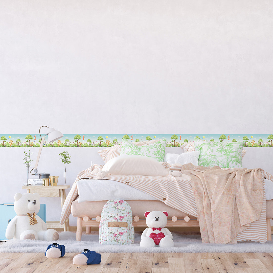 Детски Самозалепващ Фриз Дисни 97/500 см Мечета