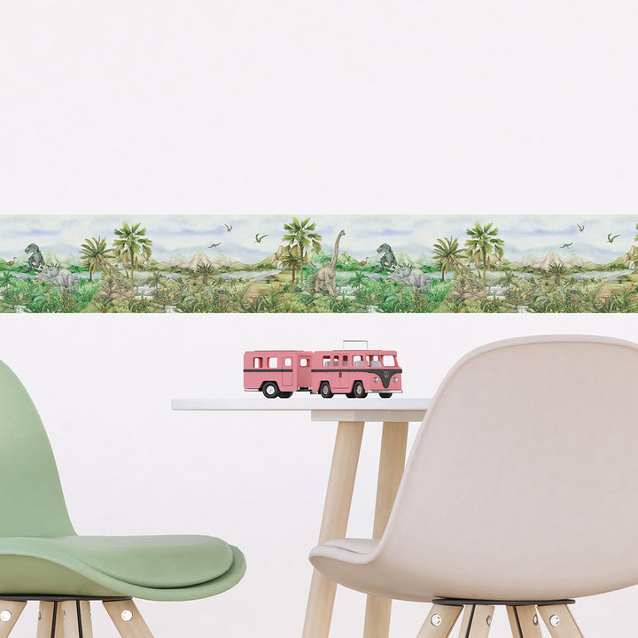 Детски Самозалепващ Фриз Дисни 97/500 см Динозаври