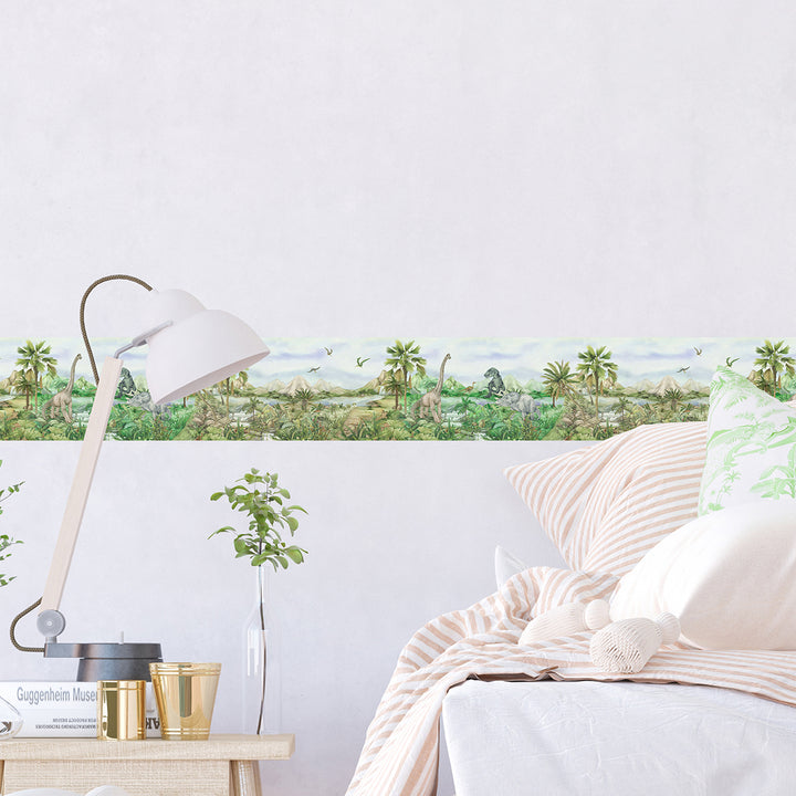 Детски Самозалепващ Фриз Дисни 97/500 см Динозаври