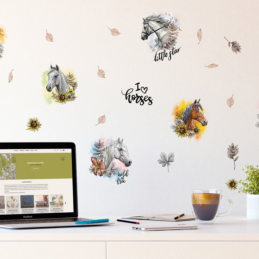 Стикер Коне 30/30 см
