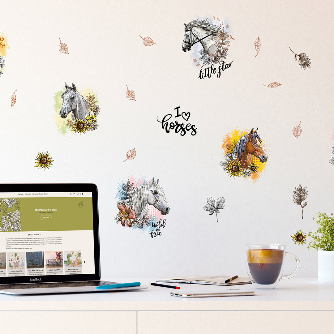 Стикер Коне 30/30 см