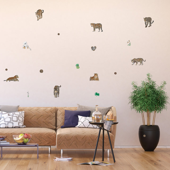 Стикер Леопард 42.5/65 см