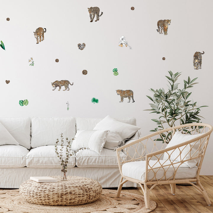 Стикер Леопард 42.5/65 см