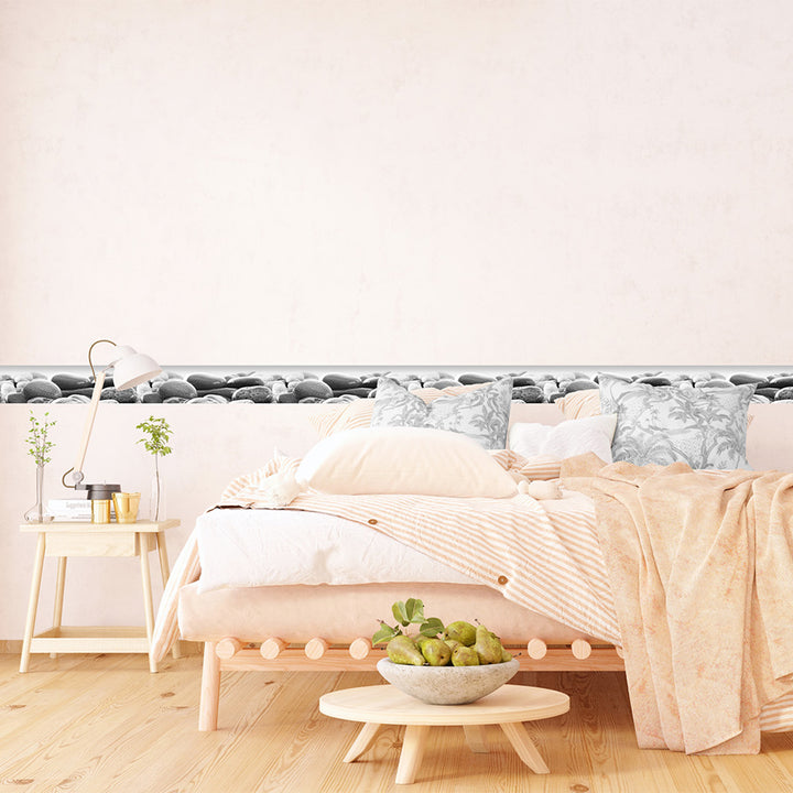 Самозалепващ фриз Речни камъни 138/500 см