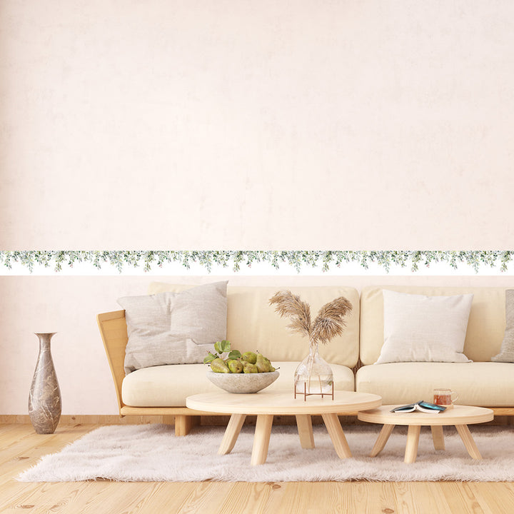 Самозалепващ фриз Висящи листа 138/500 см