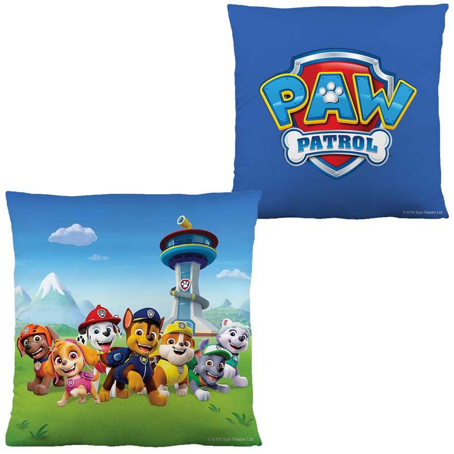 Възглавница Детска Пес Патрул командна кула 40/40 см