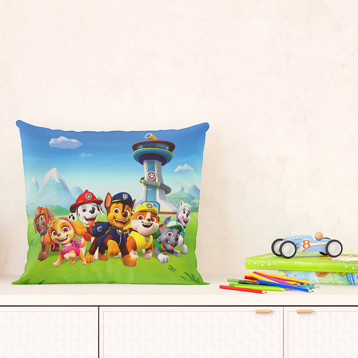 Възглавница Детска Пес Патрул командна кула 40/40 см