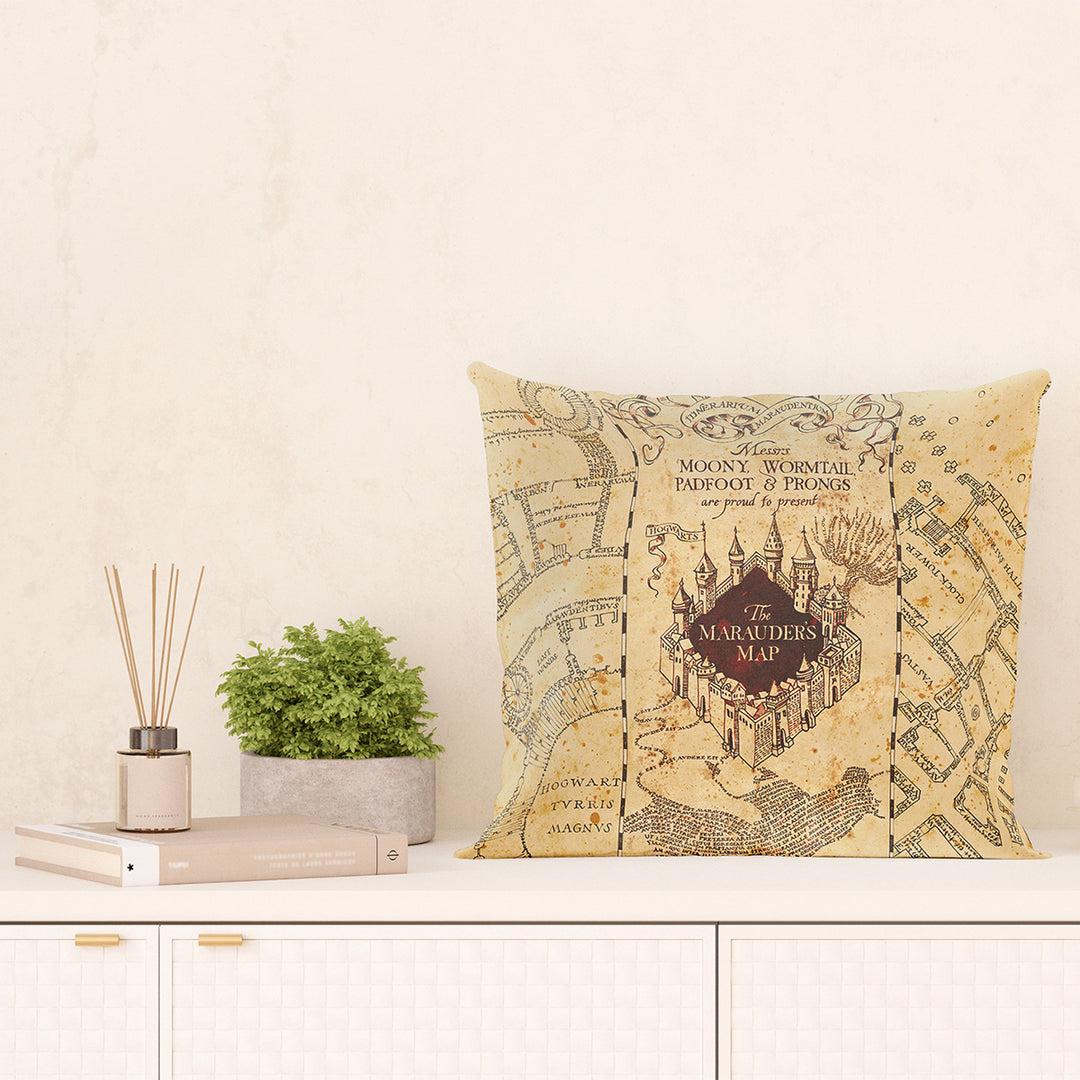 Възглавница Детска Хари Потър карта 40/40 см