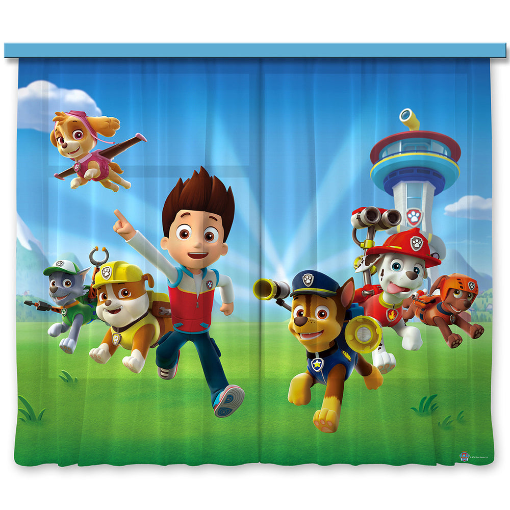 Перде Детско Пес Патрул и Райдър 180х160/2 части