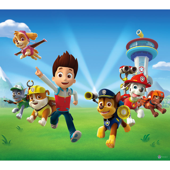 Перде Детско Пес Патрул и Райдър 180х160/2 части