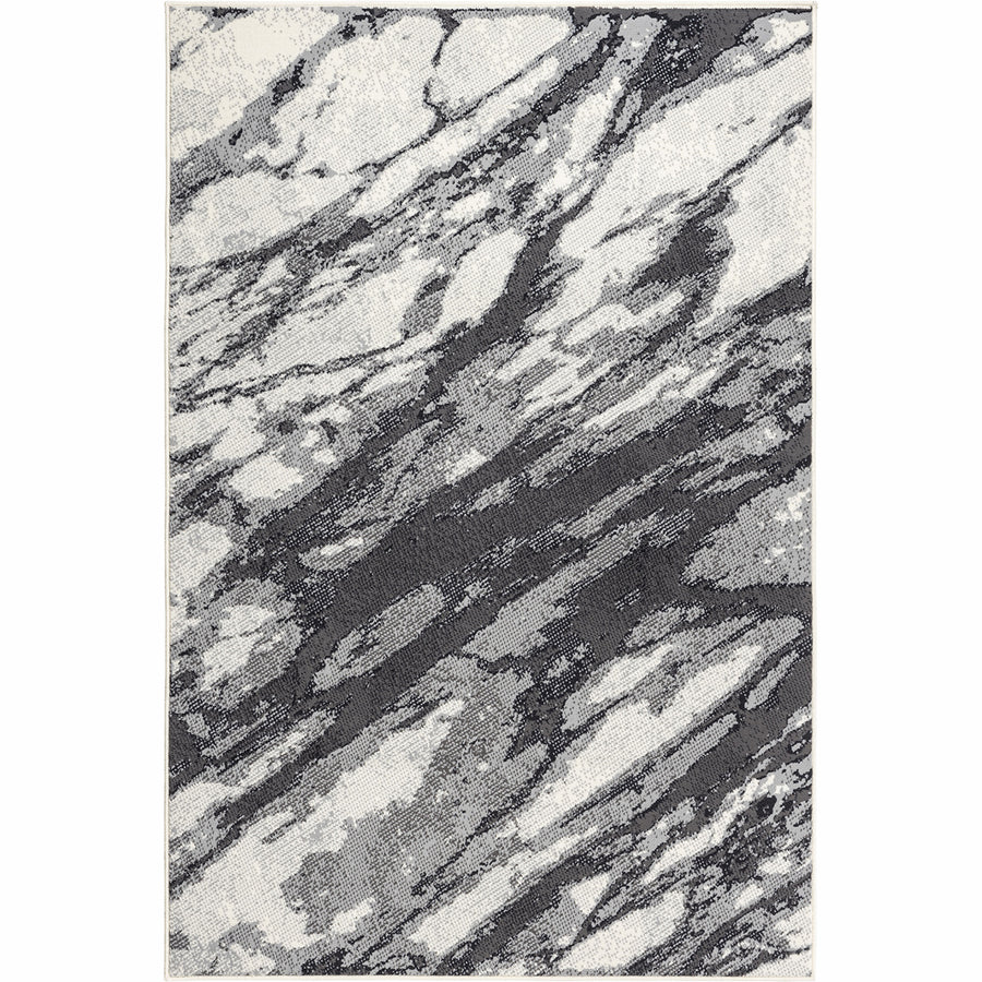 Бюджетен Килим Lanu Преливащо Кремаво-сиво Стандартен / 100х150 см