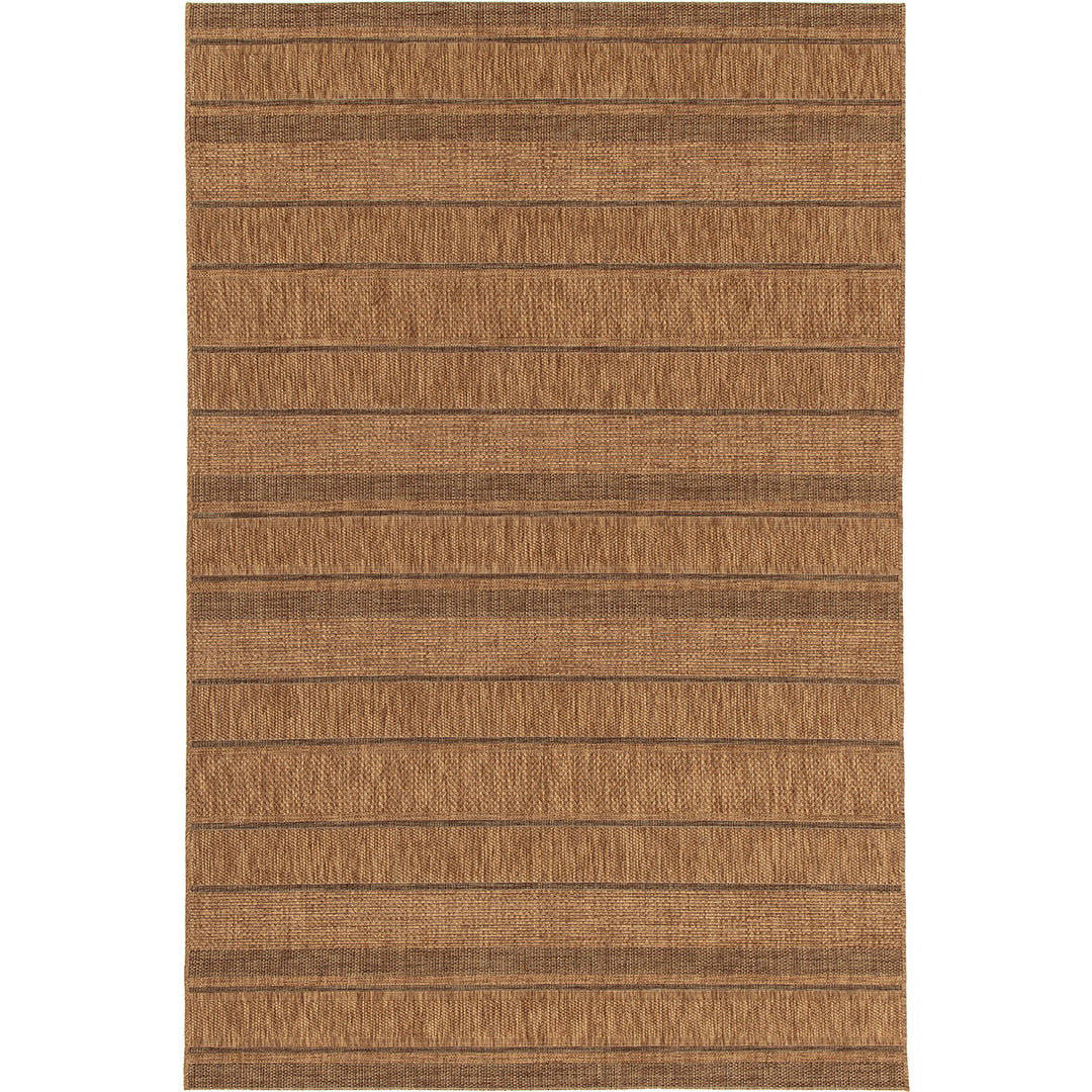 Плосък Килим Райе Кафяво вътре/вън Джак Стандартен / 120х170 см