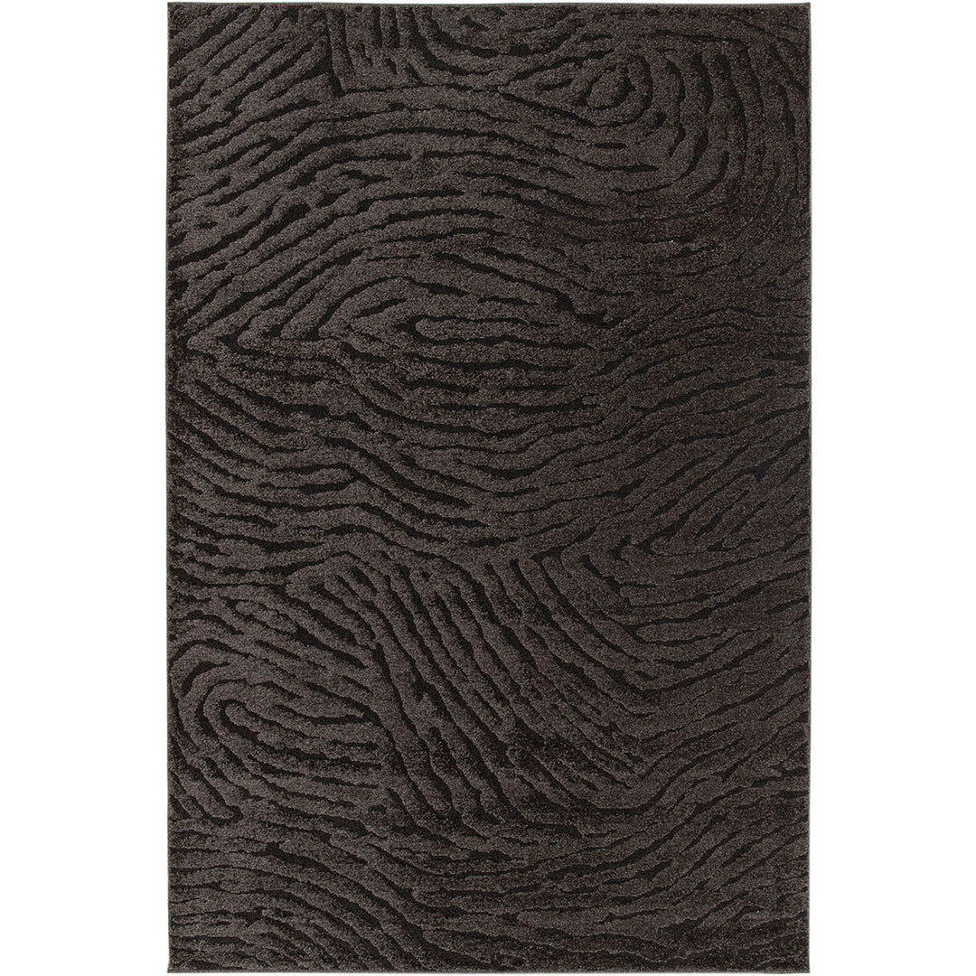 Релефен Килим Бразди Зелено Изола Стандартен / 120х170 см