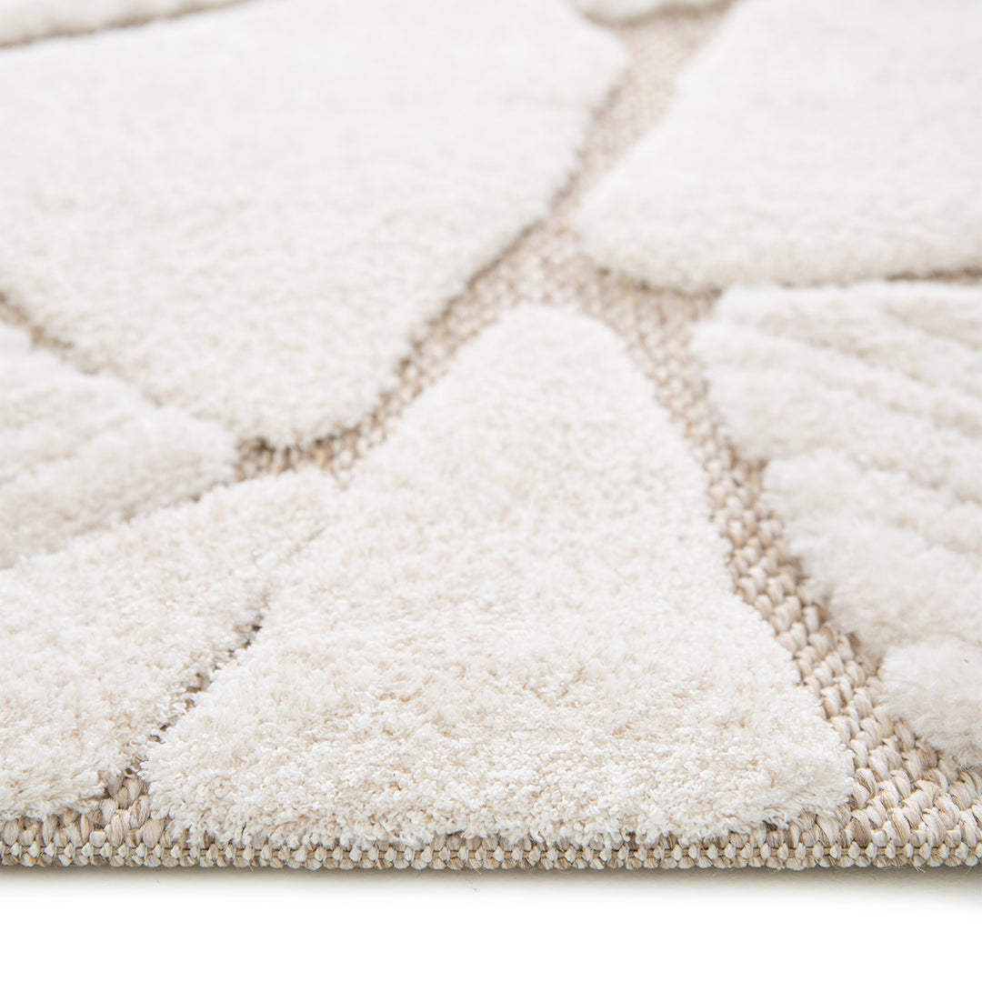 Релефен Килим Камъни Крем-бежово Дезърт Стандартен / 120х170 см