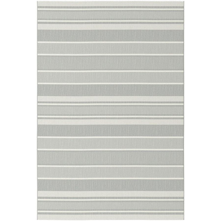 Плосък Килим Райе Сиво вътре/вън Есенца Стандартен / 120х170 см