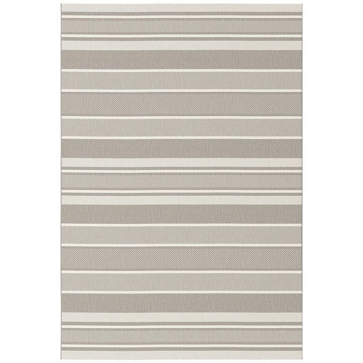 Плосък Килим Райе Бежово вътре/вън Есенца Стандартен / 120х170 см