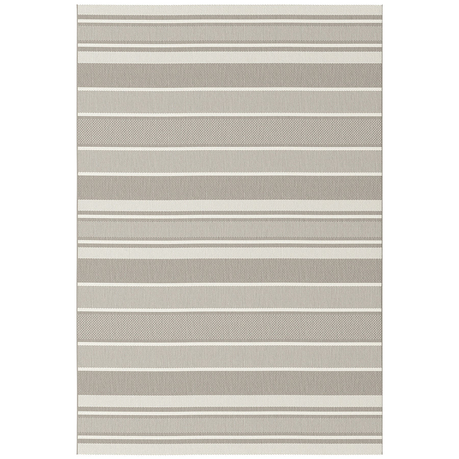 Плосък Килим Райе Бежово вътре/вън Есенца Стандартен / 120х170 см