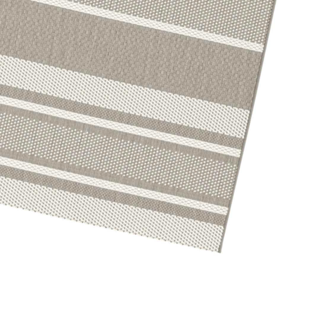 Плосък Килим Райе Бежово вътре/вън Есенца Стандартен / 120х170 см