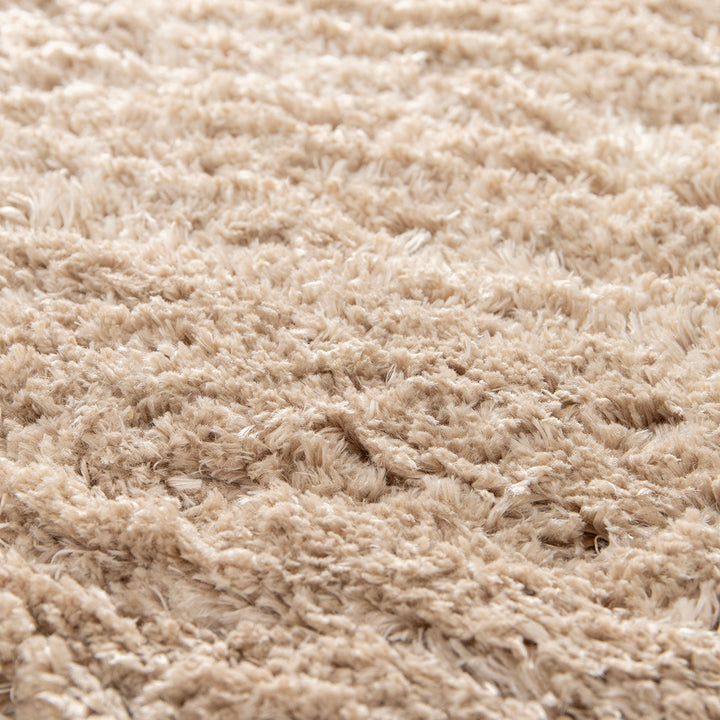 Пухкав Килим Бежово Рефлекшън Стандартен / 120х170 см