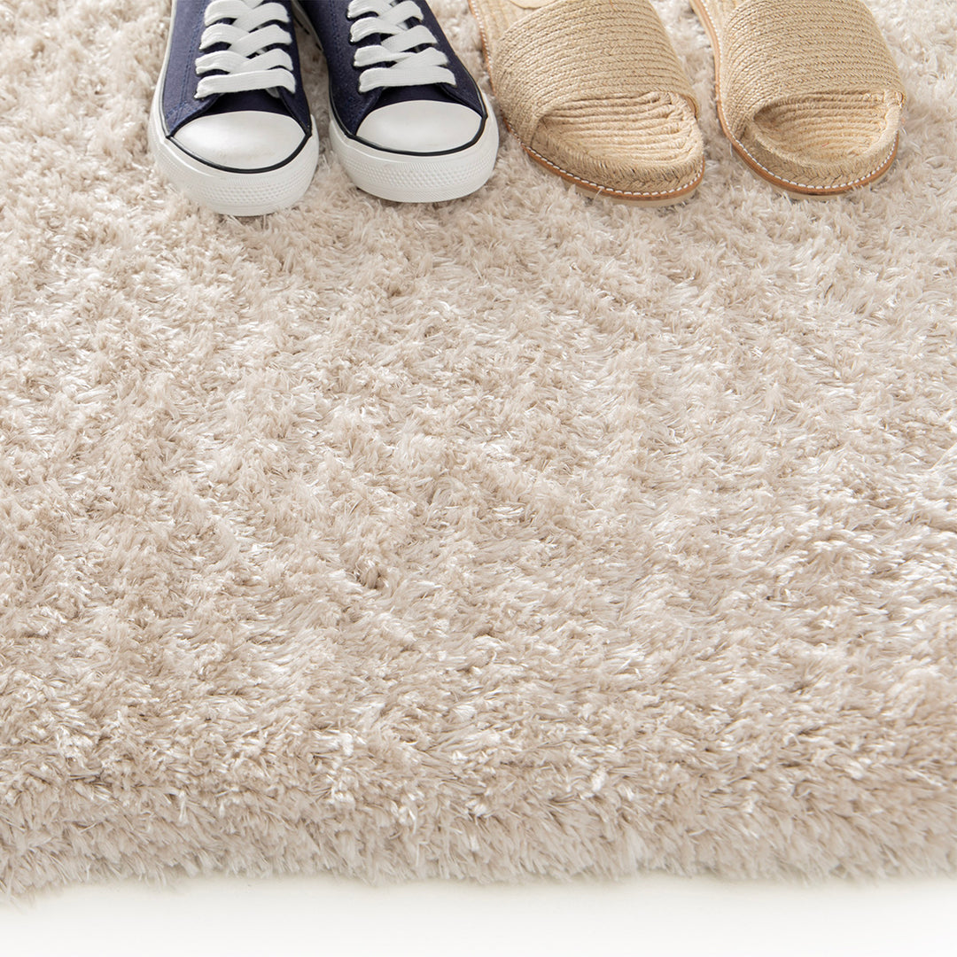 Пухкав Килим Кремаво Рефлекшън Стандартен / 120х170 см