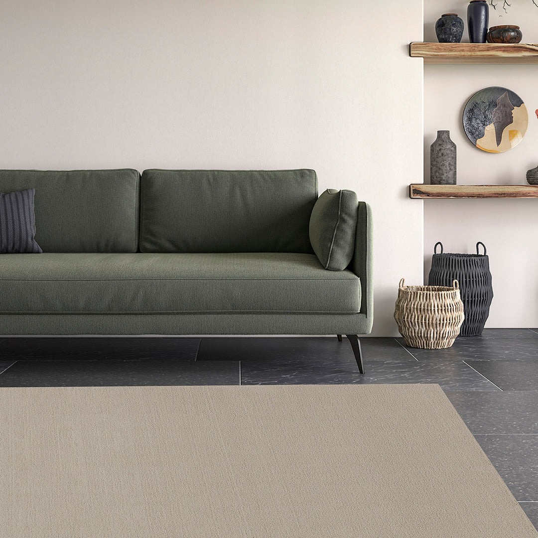 Пухкав Килим Сивозелено Рефлекшън Стандартен / 120х170 см